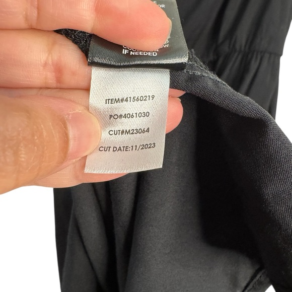 Torrid Plus Size Black Spaghetti Strap Midi Dress - Picture 8 of 9